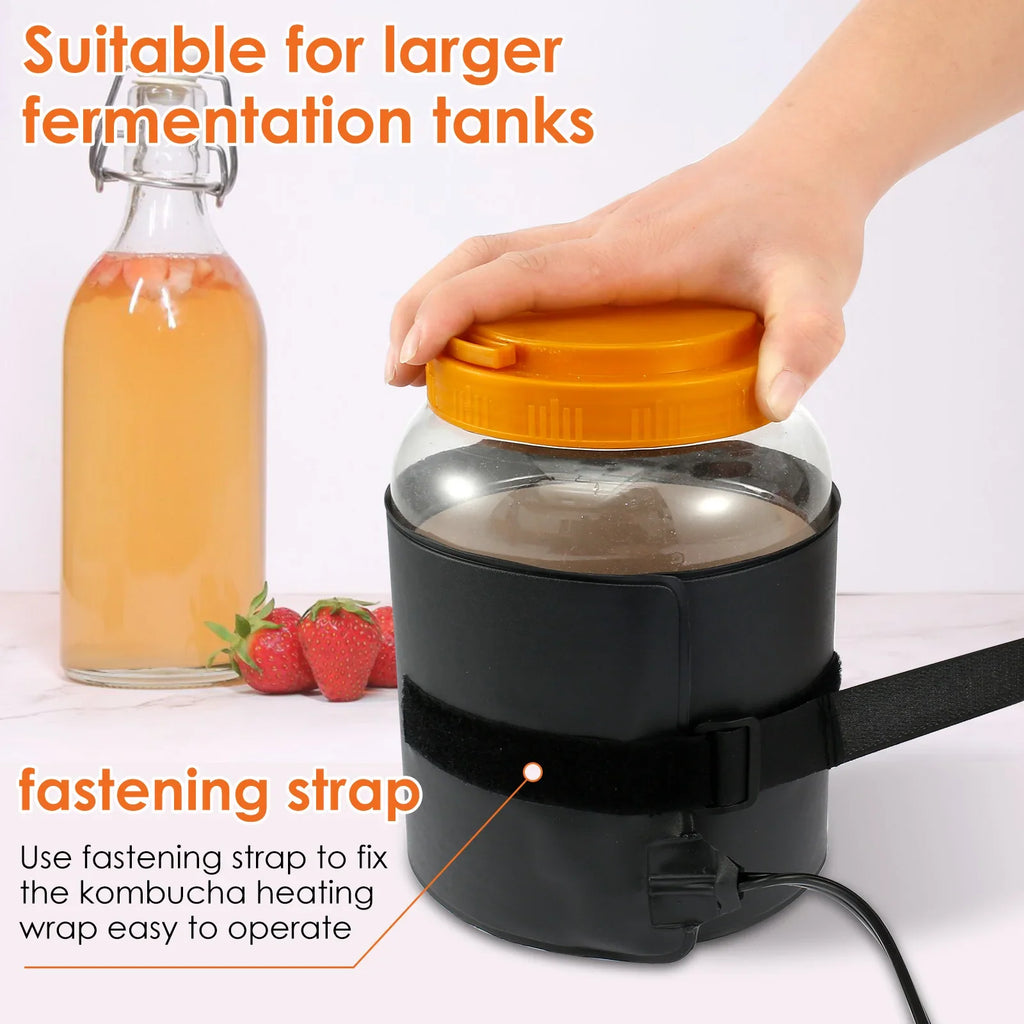 Kombucha Heating Wrap | Even Heat Fermentation Pad by Nixie