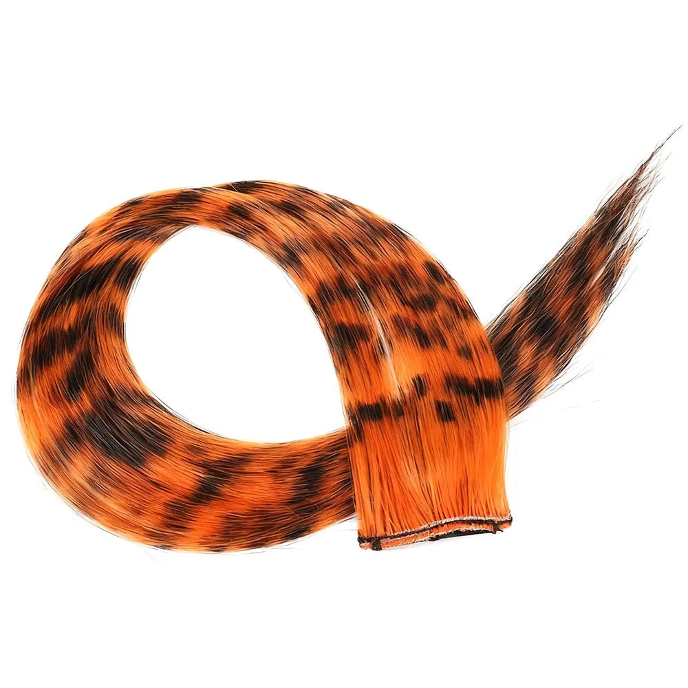 Rainbow Clip-In Hair Extensions – 22" Colorful Highlights