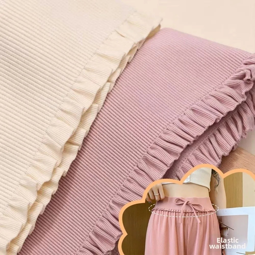 Wide Ruffle Elastic Band 1 Yard – DIY Waistband Sewing Trim