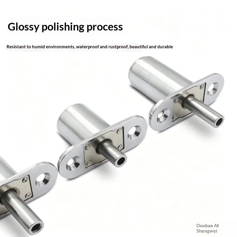 Zinc Alloy Press-Type Sliding Door Lock – Cabinet & Wardrobe