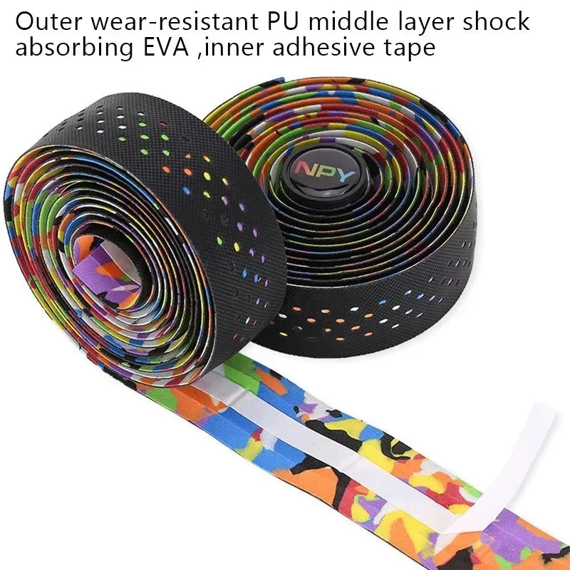 Road Bike Handlebar Tape PU+EVA Bar Wrap – Road & Gravel