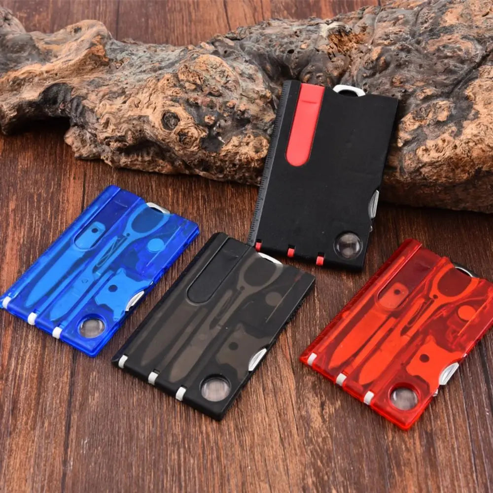 12-in-1 Ultra Thin Multi-Tool Card EDC Pocket Gadget