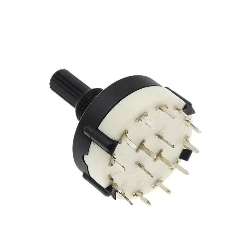 RS26 Rotary Band Selector Switch 1-4 Pole 3-12 Position PCB Mount