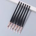 6-Piece Precision Lip Brush Set – Soft Bristle Lip Applicator