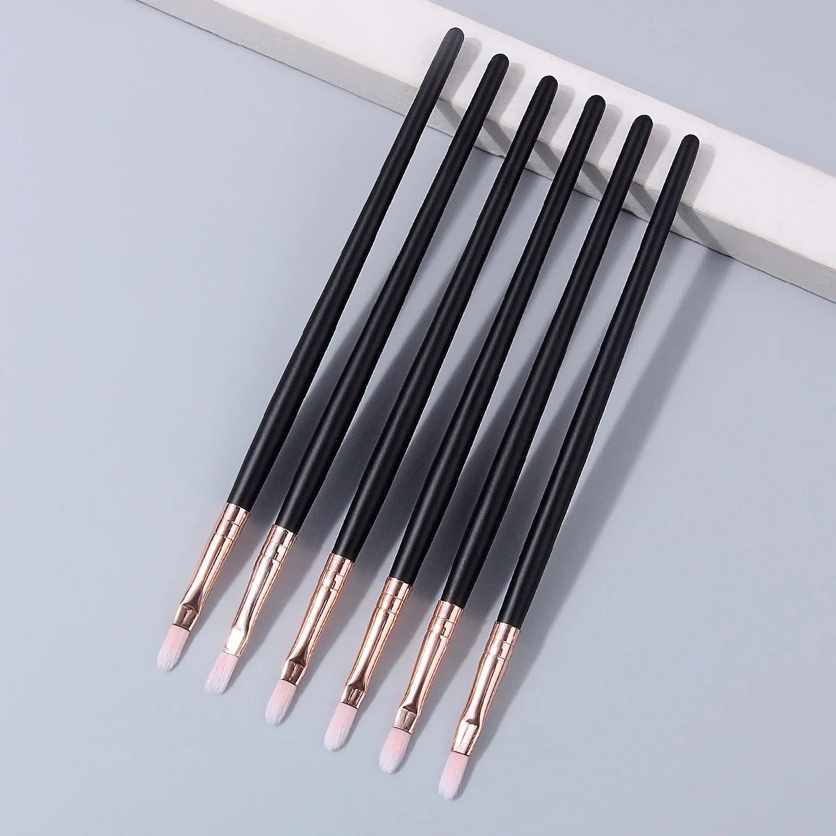 6-Piece Precision Lip Brush Set – Soft Bristle Lip Applicator