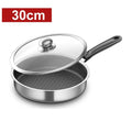 Nonstick Stainless Steel Frying Pan – Eggs, Pancakes & Steak