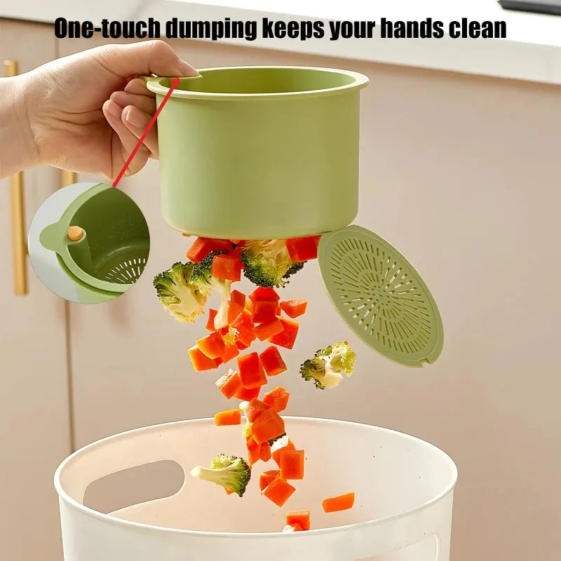 Self-Cleaning Sink Strainer Basket – Faucet Hanging Filter