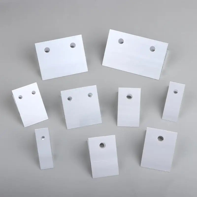2Pcs 45° Aluminum Corner Bracket for 2020–8080 Extrusion Profiles