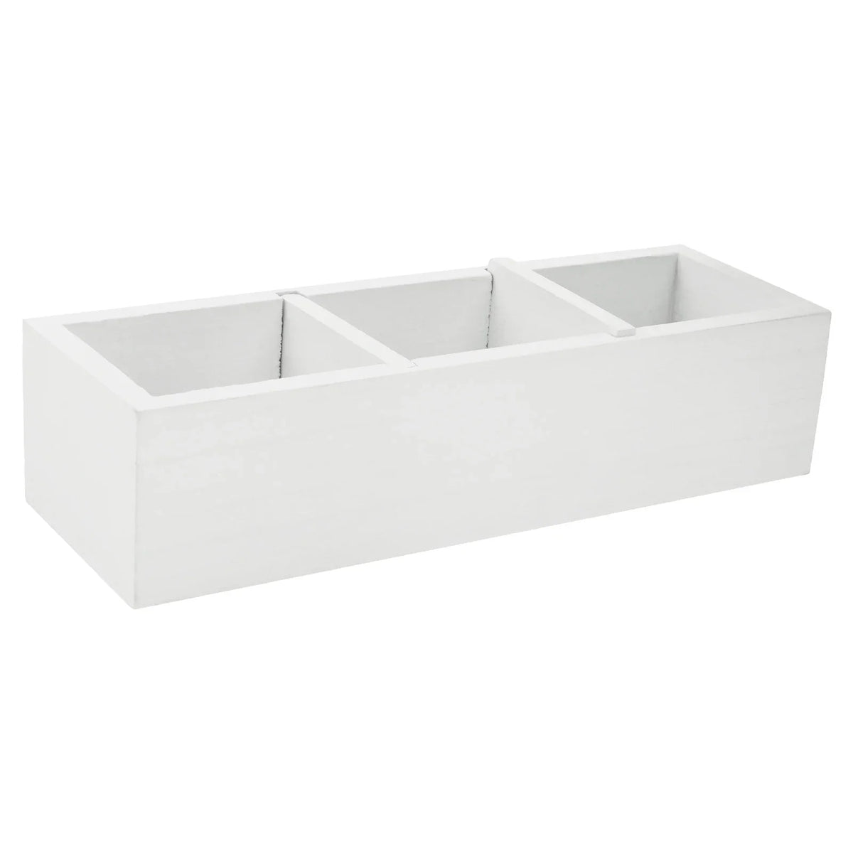 Wooden Tea Bag Organizer Box with Removable Dividers – 3 Slots
