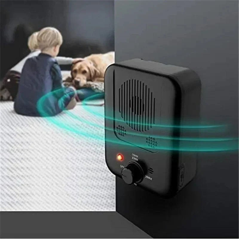 Ultrasonic Dog Bark Deterrent – 3-Level Outdoor Training Tool