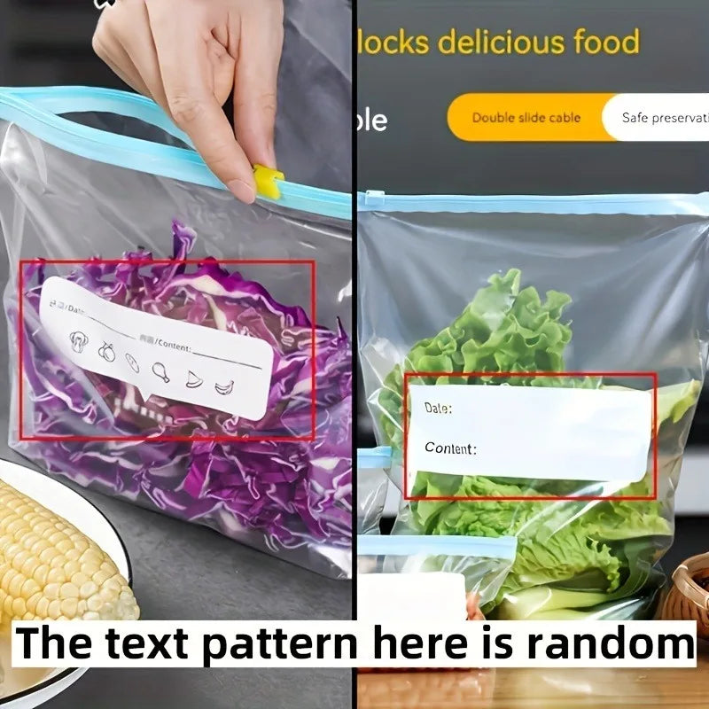 24pcs Reusable Large Food Storage Bags – Freezer & Kitchen