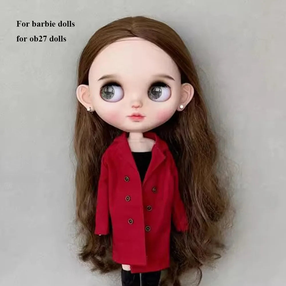 Miniature Windbreaker for 1/6 Dolls – OB24 Azone Blythe FR