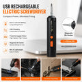 Aideepen M3 USB Electric Screwdriver – Mini Cordless Tool
