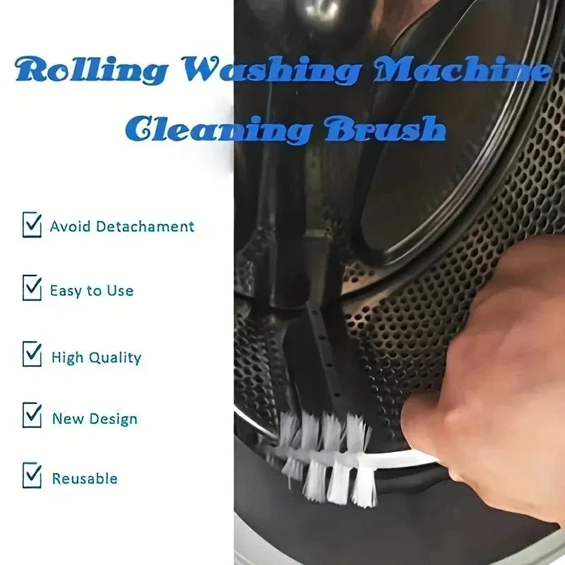 Long Handle Washing Machine & Radiator Cleaning Brush