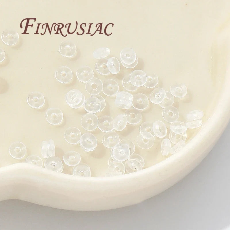 Silicone Spacer Beads 2mm 2.5mm 3mm – DIY Jewelry 50–100 Pcs