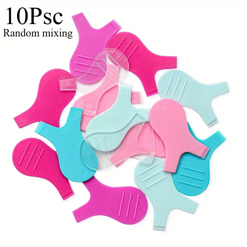 10 Pcs Y-Shape Eyelash Cleaning Brushes | Lash Extension Tool