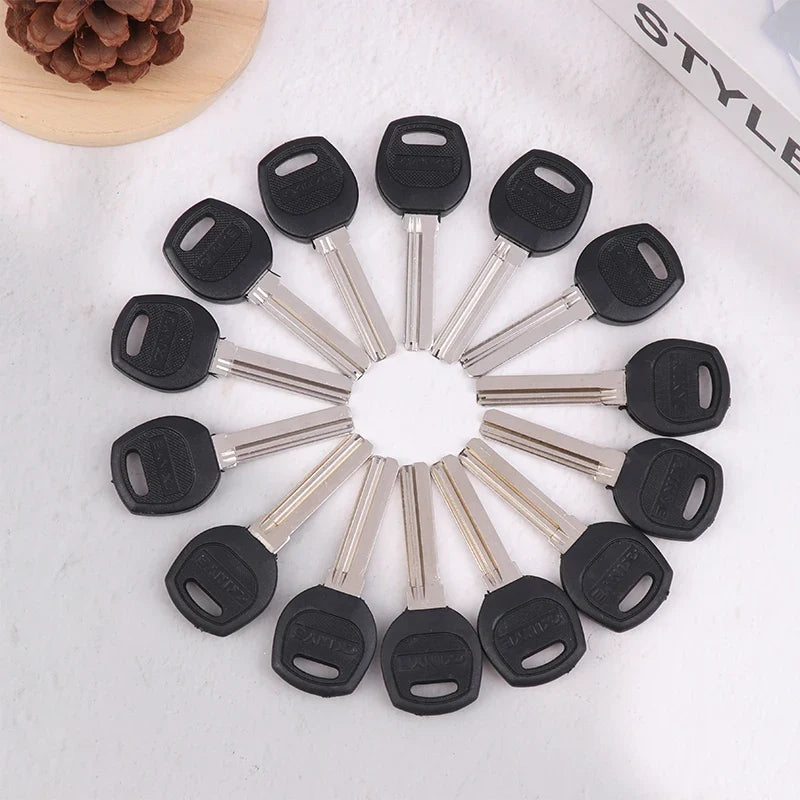 10-Pack Metal Key Blanks – Security, Electric & Auto Locks
