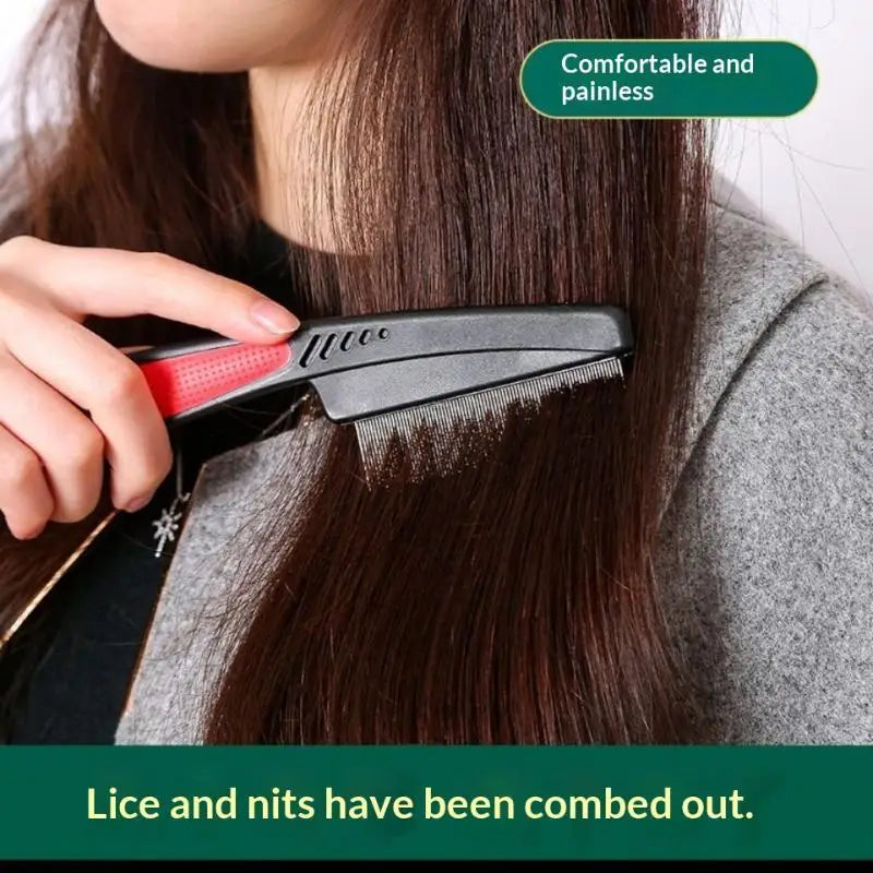Pet Grooming Comb – Stainless Steel Fine Tooth Cat & Dog Brush