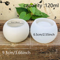 Spherical Silicone Mold – Resin, Concrete & Candle Casting DIY