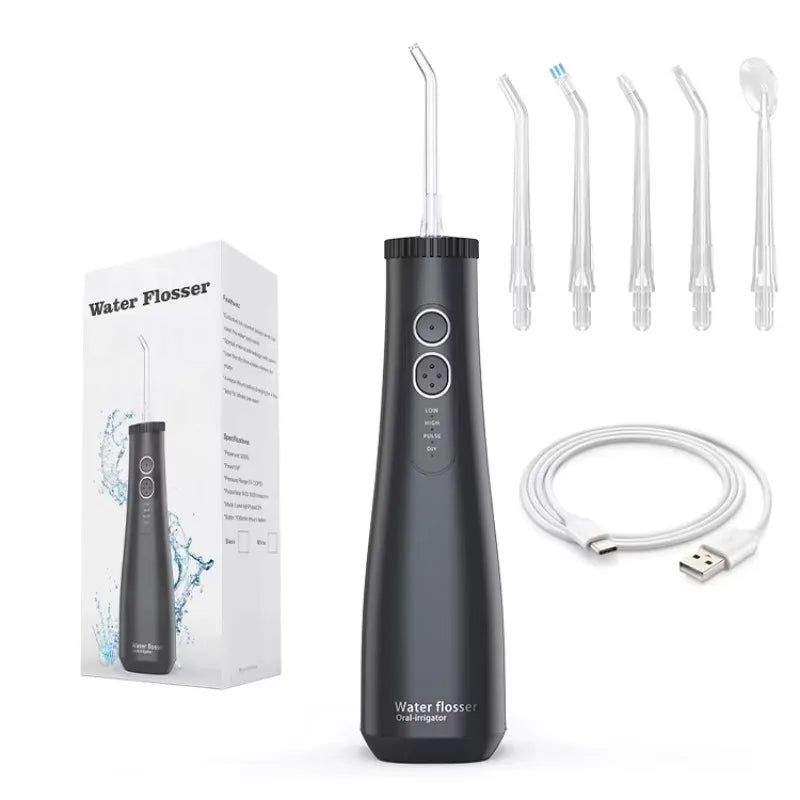 DUTRIEUX IPX7 Rechargeable Electric Water Flosser | 4 Modes