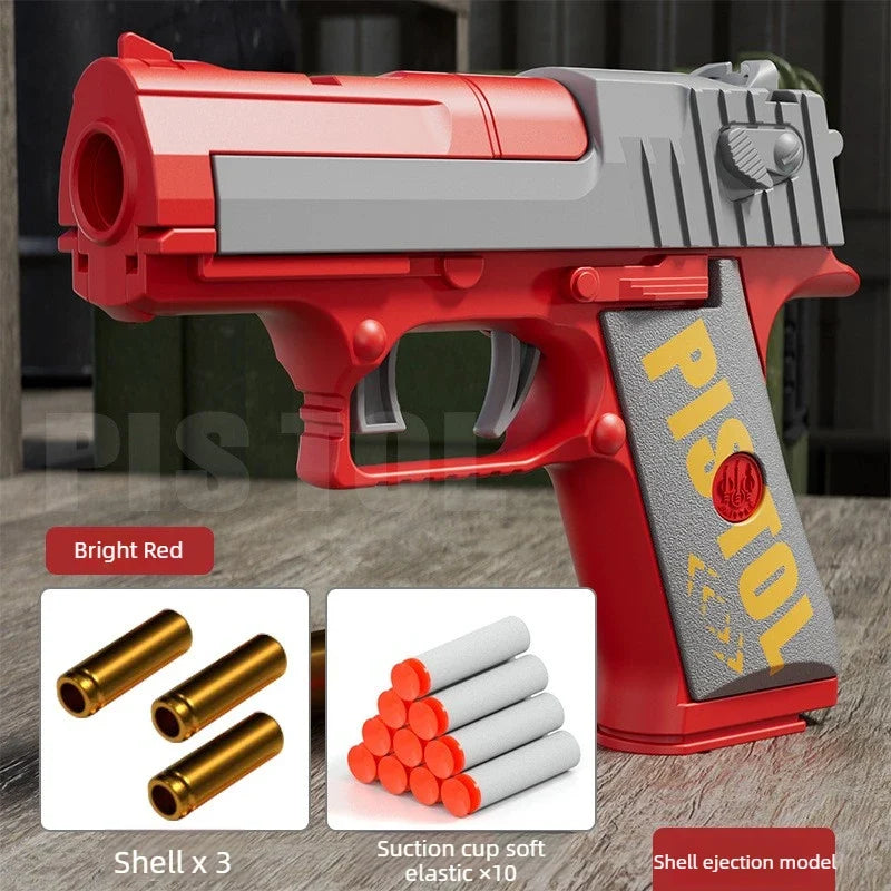 NOCCLILI 2011 Manual Soft Bullet Toy Pistol – Shell Ejecting