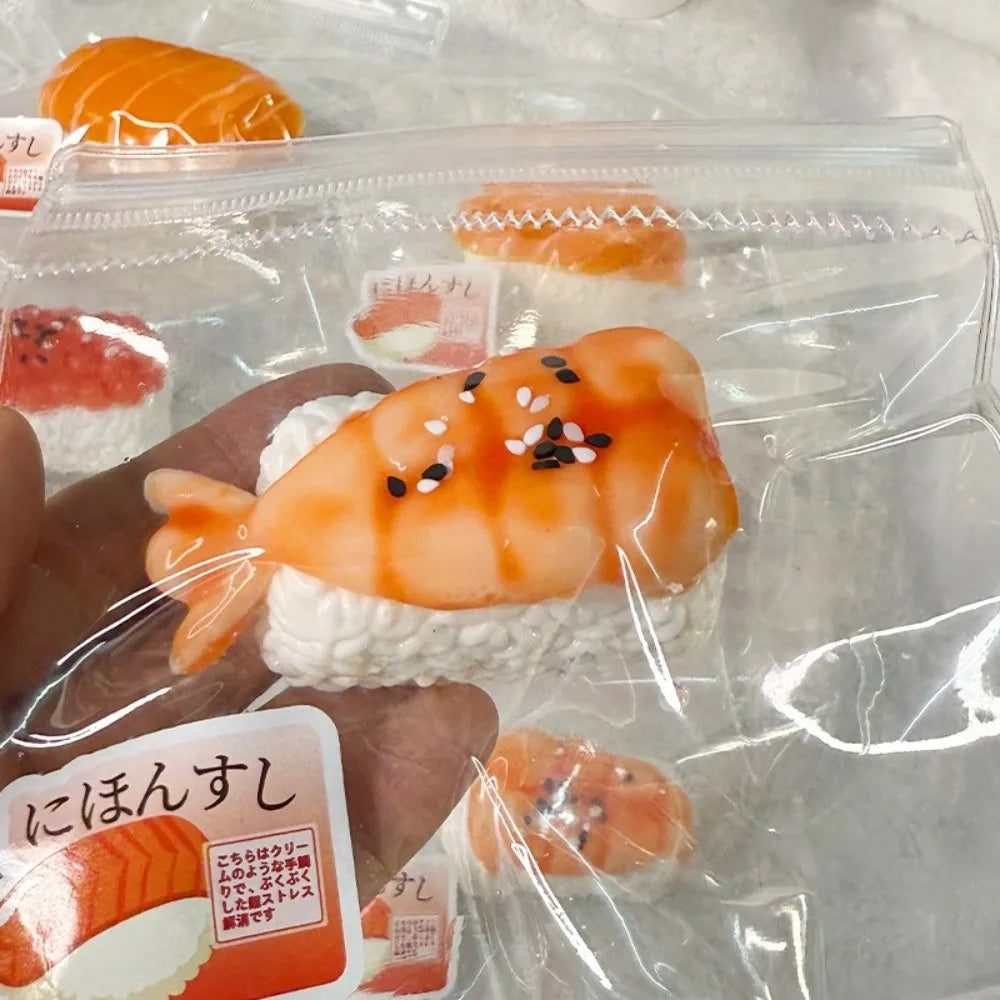Sushi Squeeze Squishy Toy – Silicone Sensory Fidget Toy