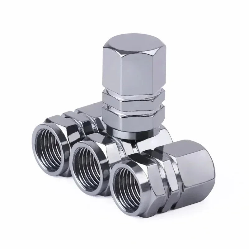 Aluminum Alloy Tire Valve Stem Caps – Anti-Rust, 11 Colors