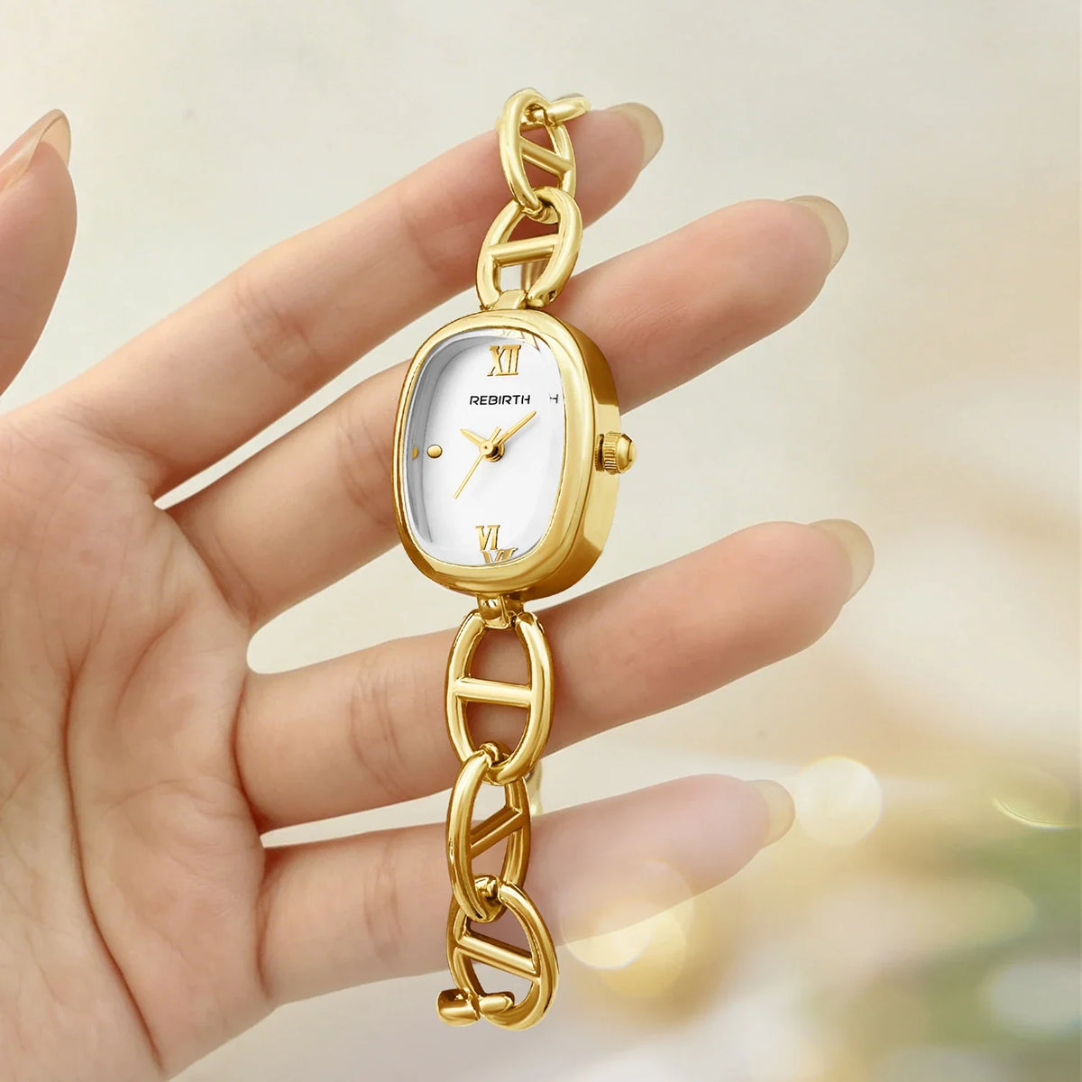 REBIRTH Women's Bohemian Retro Quartz Watch | Light Luxury