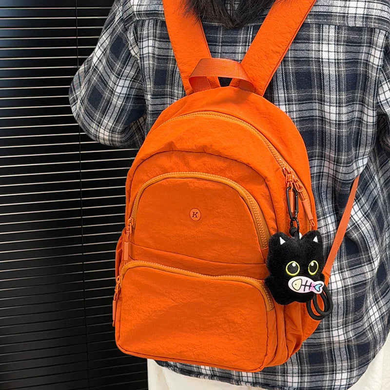 Japanese Style Casual Backpack – Vintage Lightweight Travel Bag