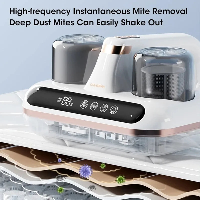 UV Handheld Mite Remover Vacuum – Mattress & Sofa Cleaner