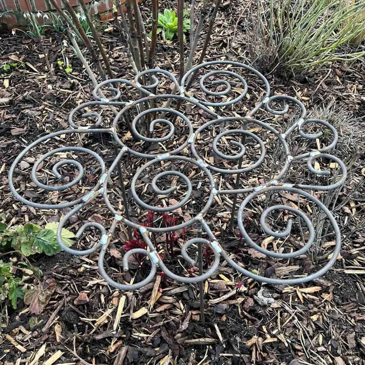 Heavy Duty Metal Peony Cage – Grow-Through Plant Support