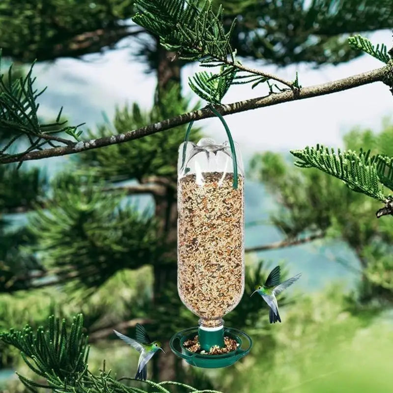 Automatic Hanging Bird Feeder Bowl for Parrots & Pigeons
