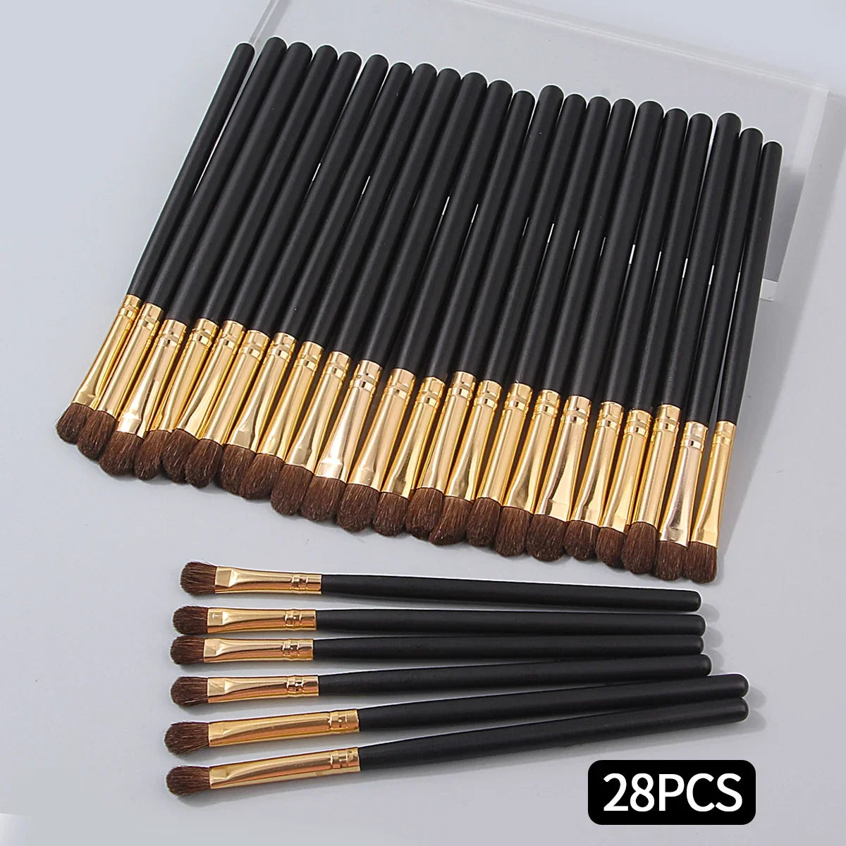 28-Piece Professional Eye Makeup Brush Set | Nixie