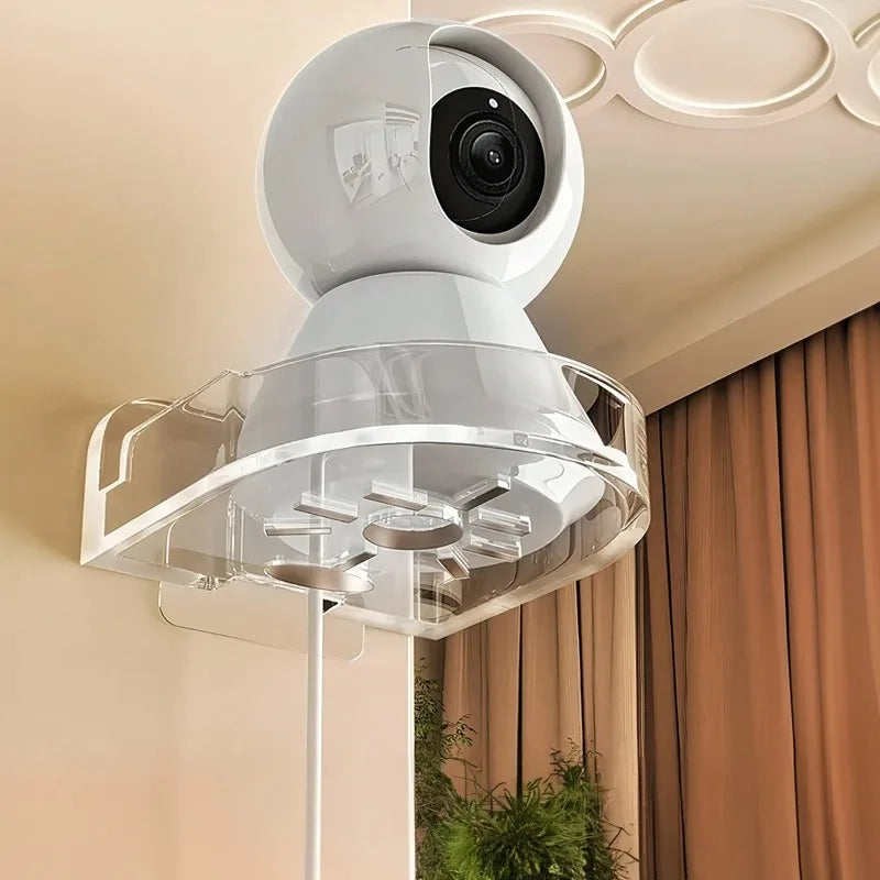 Universal No-Drill Wall Mount Holder for CCTV Camera