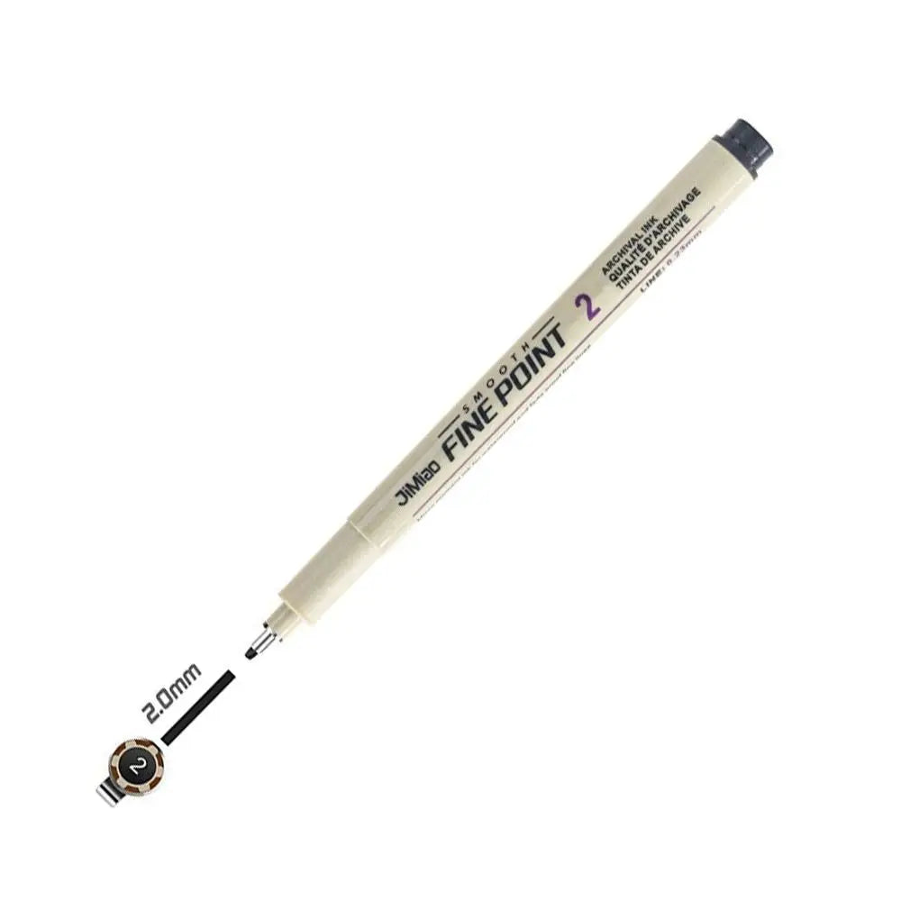 Micron Pigment Liner Pen – Fine Line Hook Art Drawing Pen