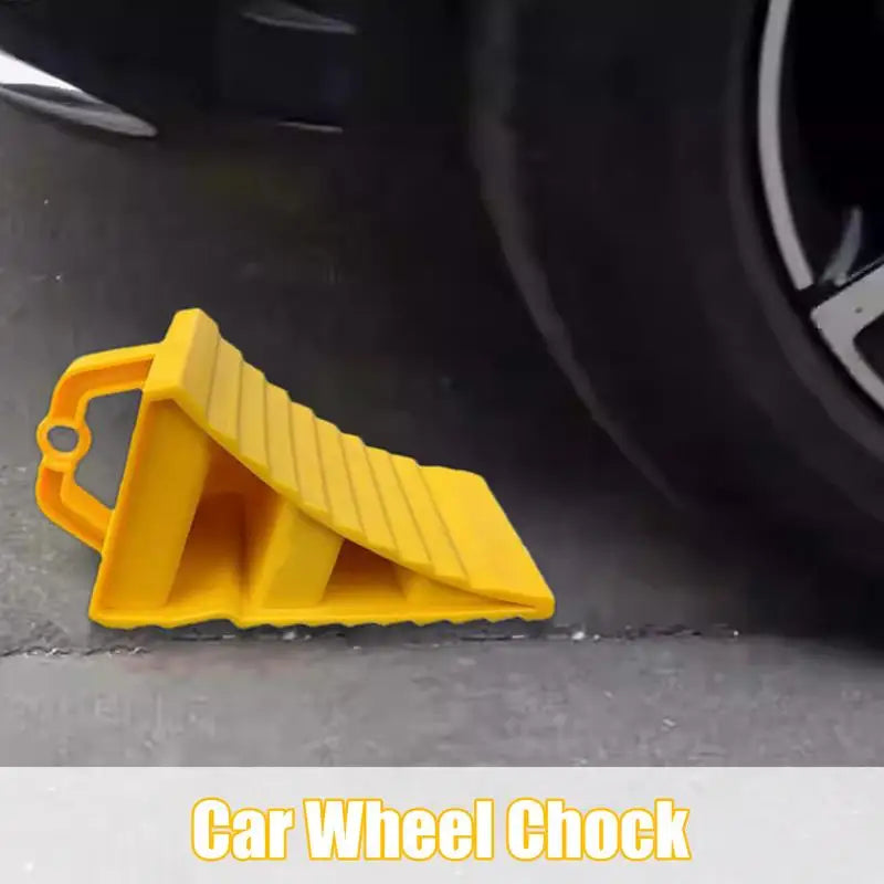 2-Pack RV Wheel Chocks – Anti-Slip Tire Stopper for Trucks