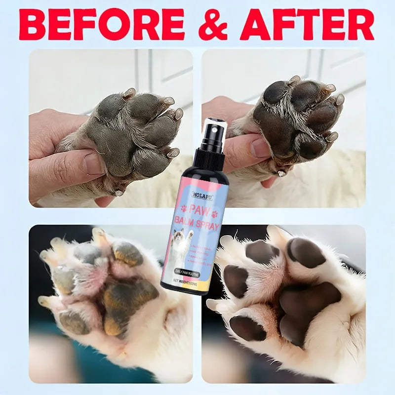 Plant-Based Paw Moisturizing Spray for Dogs & Cats