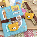 Cartoon Bear Notebook Elastic Strap | Adjustable Loose-Leaf Binder