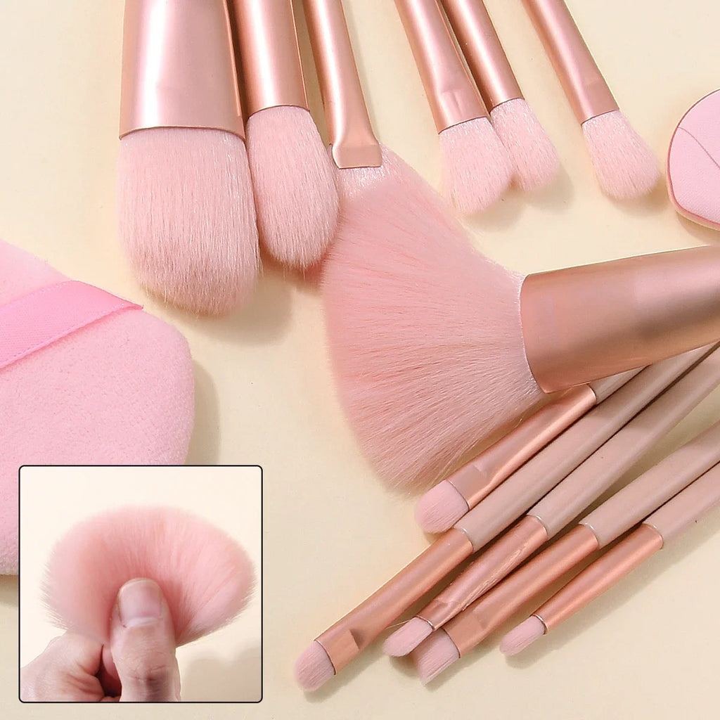 20PCS Professional Makeup Brush Set – Sponges & Puffs