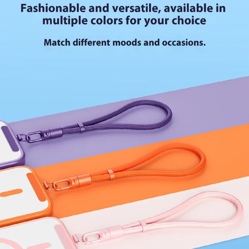 Colorful Adjustable Phone Lanyard with Locking Neck Strap