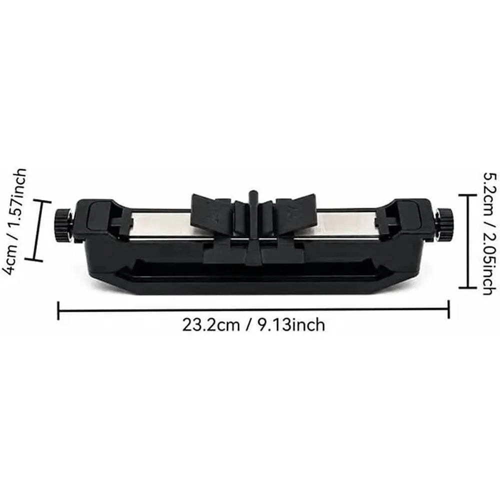Adjustable Angle Knife Sharpener – Dual Whetstone & Non-Slip Grip