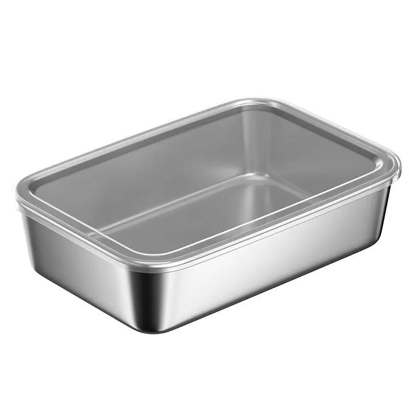 Stainless Steel Food Storage Container with Airtight Lid