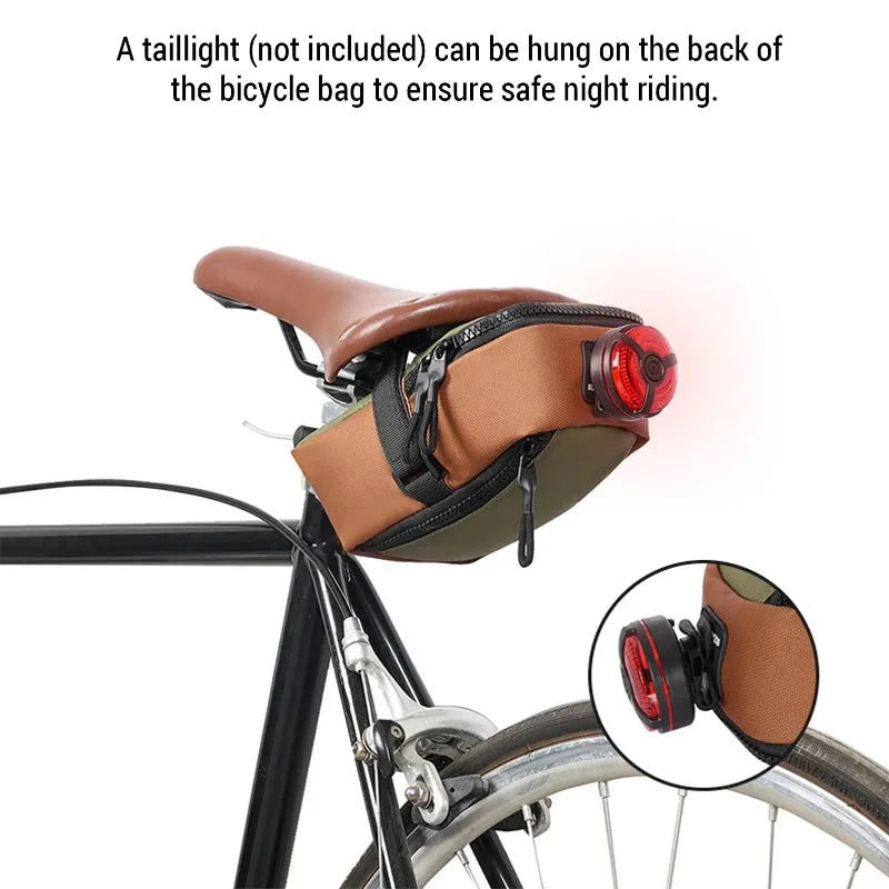 Ultralight Waterproof Bike Saddle Bag – MTB Seat Storage Pouch