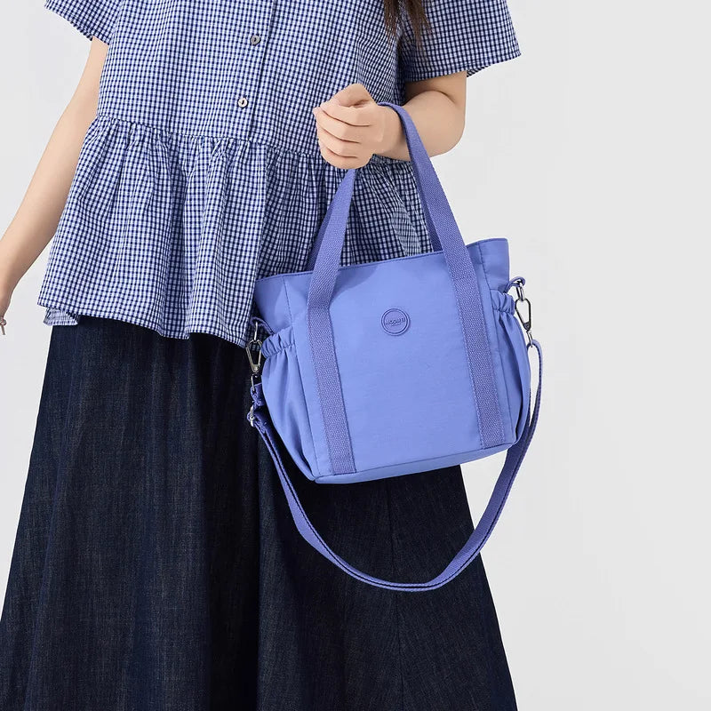 Nixie Large Nylon Tote Bag – Women's Lightweight Crossbody Shoulder