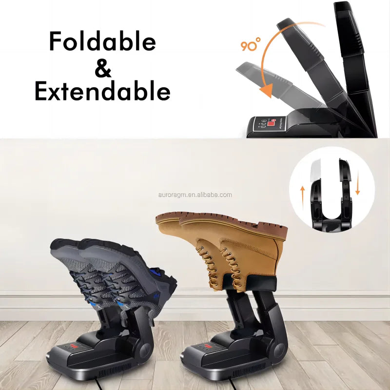Portable Ozone Shoe Dryer – Boots, Gloves & Socks Drying Rack