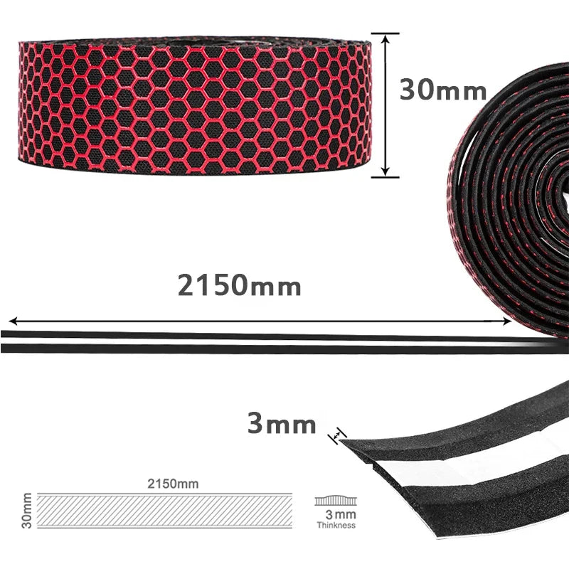 BUCKLOS Silicone Road Bike Handlebar Tape – Anti-Slip Grip