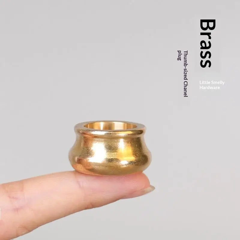 Copper Brass Incense Holder Censer Ash Catcher Home Decor