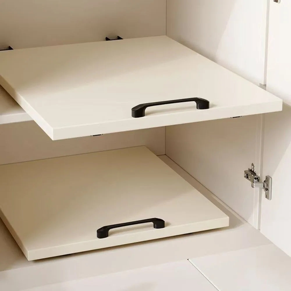 Under Sink Pull-Out Shelf No-Drill Slide-Out Cabinet Organizer