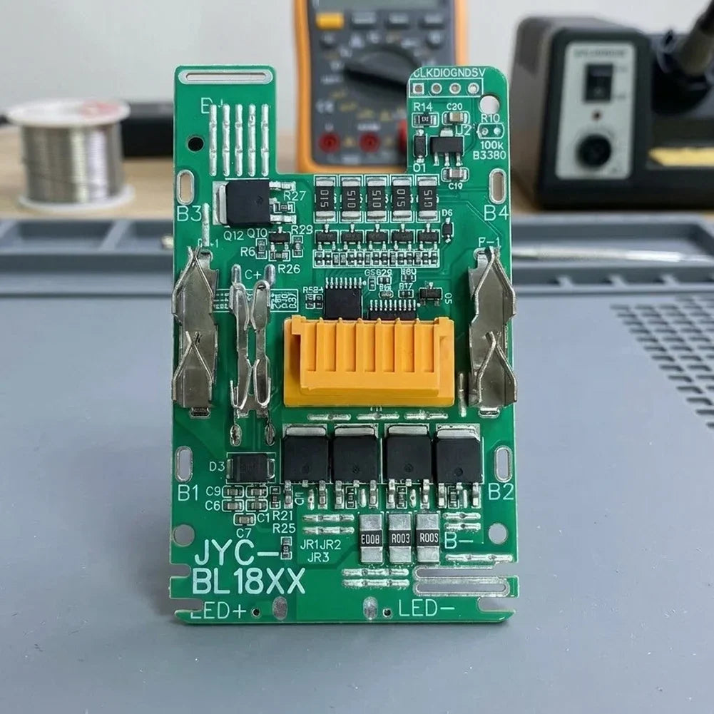 18V Li-Ion Battery Protection Board BMS PCB for Power Tools