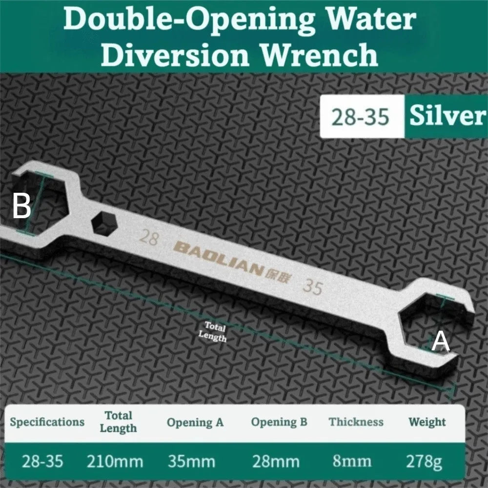 Double Ended Manifold Valve Wrench 27/29mm 28/30mm Steel